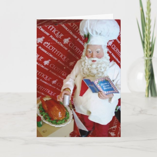 TARJETA FESTIVA COOKIN' UP NAVIDADES WISHES (Anverso)