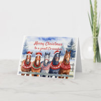 Cooperante de navidades del grupo Caballo Animal