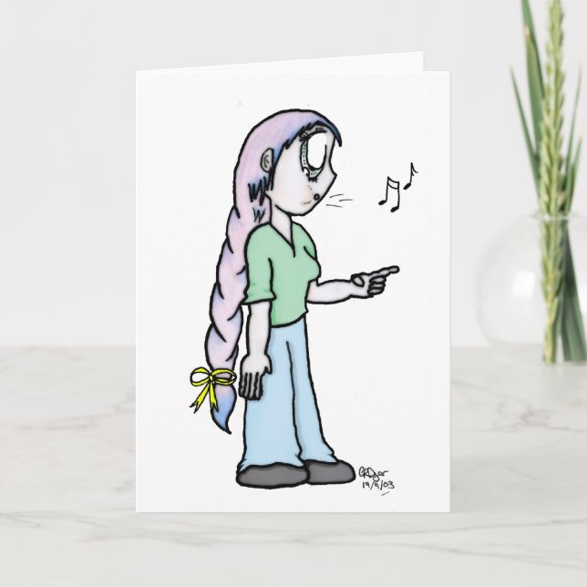 Tarjeta Festiva Copia de Elain (Anverso)