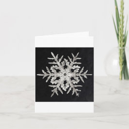 Tarjeta Festiva Copo de nieve 1