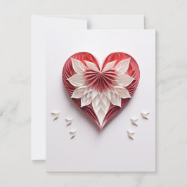 Tarjeta Festiva Corazón 0006