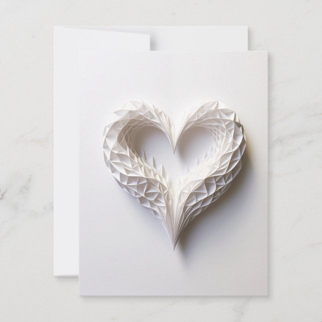 Tarjeta Festiva Corazón 0044 (Anverso)