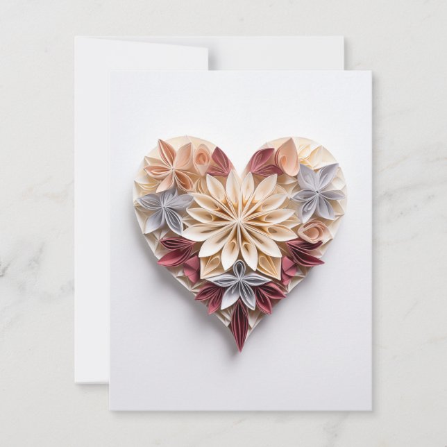 Tarjeta Festiva Corazón 0068 (Anverso)