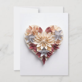 Tarjeta Festiva Corazón 0068