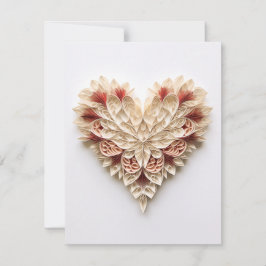 Tarjeta Festiva Corazón 0111