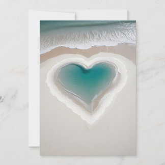 Tarjeta Festiva Corazón cálido e invitante