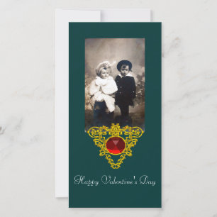 TARJETA FESTIVA CORAZÓN CELÁTICO