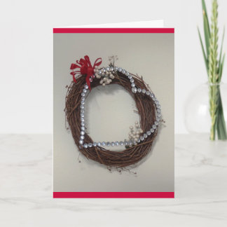 Tarjeta Festiva Corazón con las gemas