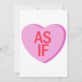 Tarjeta Festiva Corazón de Caramelo - COMO SI