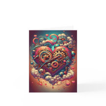 Corazón de San Valentín Steampunk