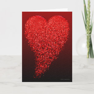 Tarjeta Festiva Corazón destrozado
