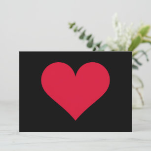 Tarjeta Festiva Corazón Día de San Valentín Amor Corazón