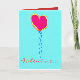 Tarjeta Festiva Corazón en una secuencia