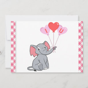 Tarjeta Festiva corazón lindo de San Valentín te amo