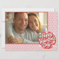 Corazón personalizado colorido del día de San Vale