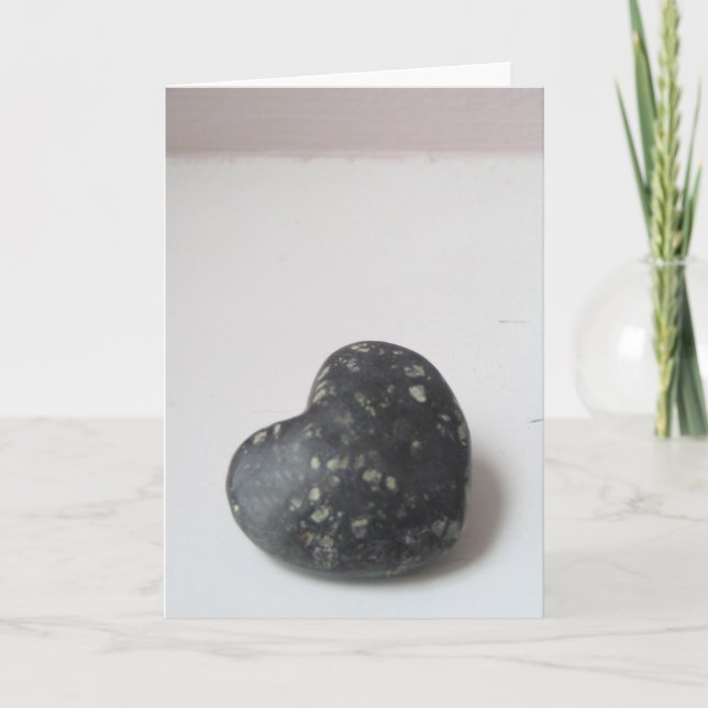 Tarjeta Festiva corazón pesado (Anverso)