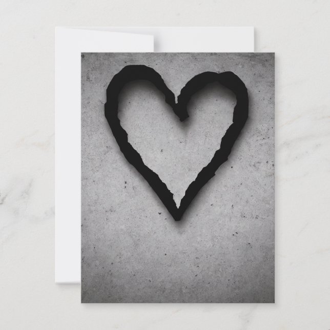 Tarjeta Festiva Corazón sobrante, no 01 (Anverso)