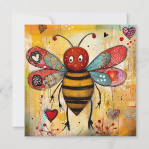 Tarjeta Festiva Corazones de Mi San Valentín