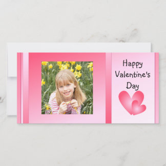 Tarjeta Festiva Corazones lindos rosas y blancas