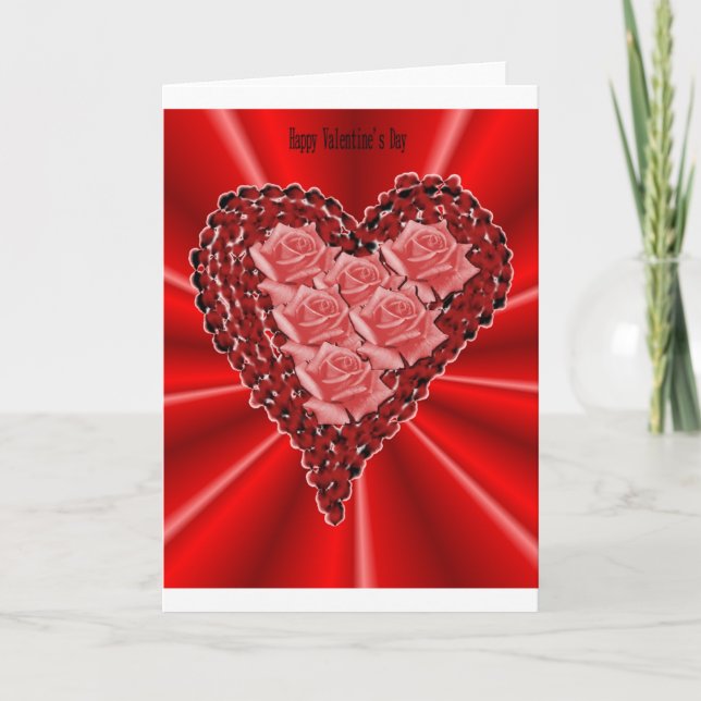 Tarjeta Festiva corazones rojos y roses.jpg (Anverso)