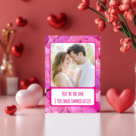 Tarjeta Festiva Corazones Rosas Purpura - Respondo los Textos Inme