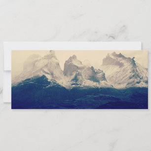 Tarjeta Festiva Cordillera de Torres del Paine