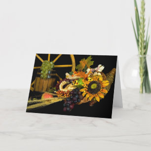 Tarjeta Festiva Cornucopia
