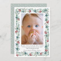 Corona de Verdor Bebé Está Frío Afuera Foto