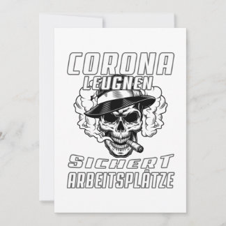 Tarjeta Festiva Corona Leugnen sichert arbeitsplätze