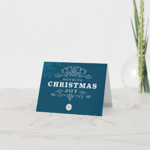 Tarjeta Festiva CORPORATIVO EMPRESARIAL enviando alegría navideña