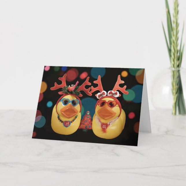 Tarjeta Festiva ¡Cosa salvaje! (Anverso)