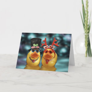 Tarjeta Festiva Cosas salvajes - ¡Celebren!