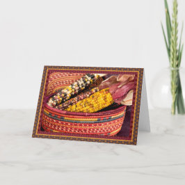 Tarjeta Festiva Cosecha colorida I