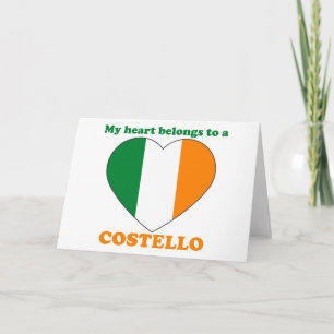 Tarjeta Festiva Costello