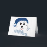 Tarjeta Festiva Coton de Tulear Happy Hanukkah<br><div class="desc">Utilice este exclusivo diseño personalizado Coton de Tulear para desear a sus seres queridos un Hanukkah feliz diseñado por coton-de-tulear-care.com</div>