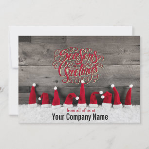 Tarjeta Festiva Country Holiday Wiers Corporate