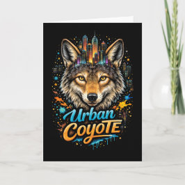 Tarjeta Festiva Coyote Urbano