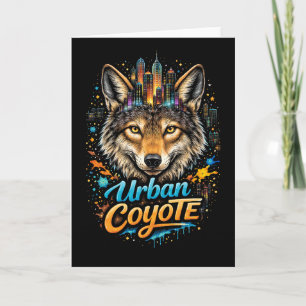 Tarjeta Festiva Coyote Urbano