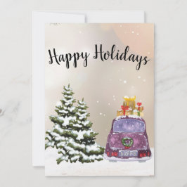 Tarjeta Festiva CozyBun 