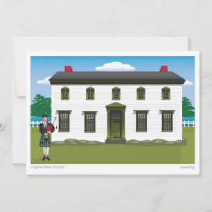 Tarjeta Festiva Craigflower Manor