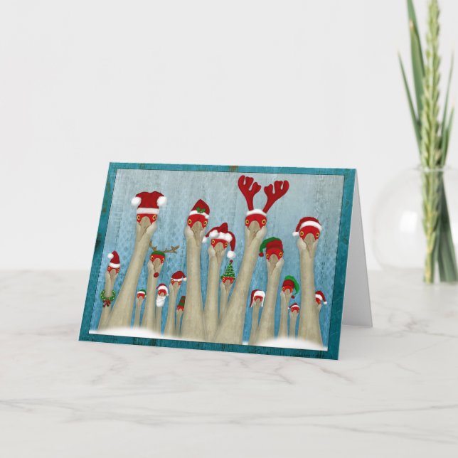 Tarjeta Festiva CraneDeer 2.0 'Azul' (Anverso)