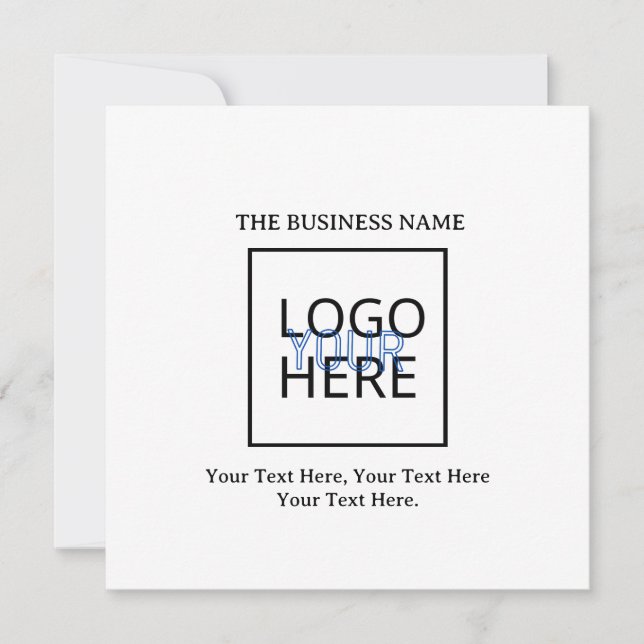 Tarjeta Festiva Crea el tuyo propio (Anverso)