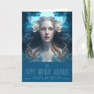 Tarjeta Festiva Crea tu propia diosa del zodiaco con signo solar d
