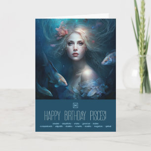 Tarjeta Festiva Crea tu propia diosa del zodiaco con signo solar d