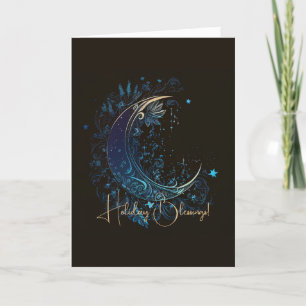 Tarjeta Festiva Crea tu propia luna mágica