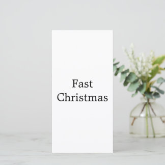 Tarjeta Festiva crea tu propio 8" x 4" navideño redondeado
