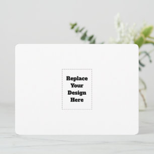 Tarjeta Festiva Crea tu propio blanco 