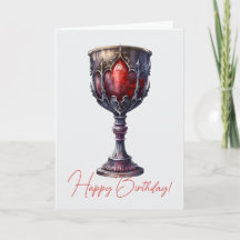 Crea tu propio cáliz morado y rojo