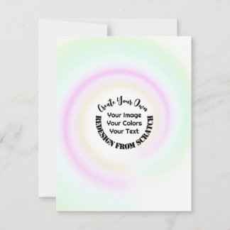 Tarjeta Festiva Crea tu Propio Diseño Personalizado