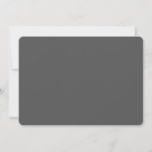 Tarjeta Festiva Crea tu propio diseño personalizado gris oscuro